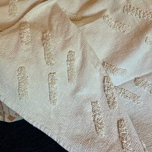 Summer & Rose Cotton Chenille Throw Blanket